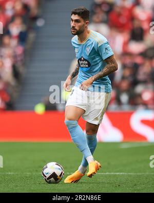 Bilbao, Spagna. 20th maggio, 2023. Unai Nunez di RC Celta durante la partita di la Liga tra Athletic Club e RC Celta ha giocato allo stadio di San Mames il 20 maggio 2023 a Bilbao, Spagna. (Foto di Cesar Ortiz/PRESSIN) Credit: PRESSINPHOTO SPORTS AGENCY/Alamy Live News Foto Stock