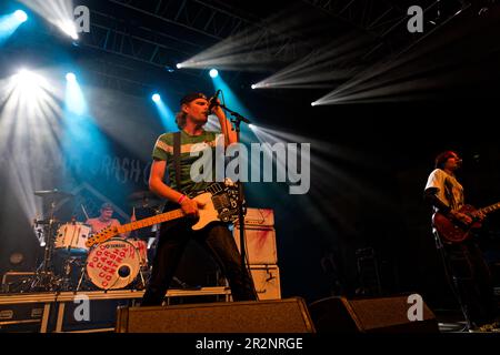 POGO CAR CRASH CONTROL a Rock A l'Usine, Istres, FRANCIA, 11/05/2023 Florent 'MrCrash' B. Foto Stock