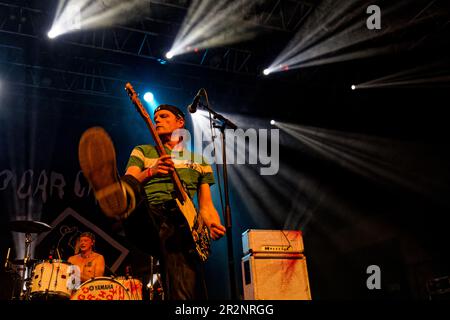 POGO CAR CRASH CONTROL a Rock A l'Usine, Istres, FRANCIA, 11/05/2023 Florent 'MrCrash' B. Foto Stock