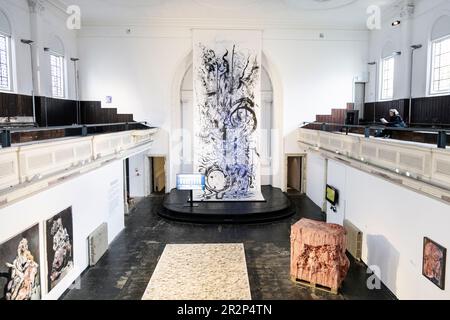 La mostra del Mother Art Prize 2023 alla Zabludowicz Collection, Londra, Regno Unito Foto Stock