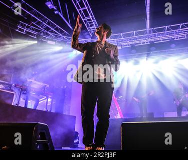 Milano, Italia. 20th maggio, 2023. Zero assoluto, Matteo Maffucci durante Zero assoluto, Concerto musicale a Milano, 20 2023 maggio Credit: Agenzia indipendente per le foto/Alamy Live News Foto Stock