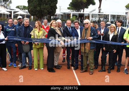 Roma, Italia. 19th maggio, 2023. Roma, Foro Italico Tennis e amici 2023, nella foto: Credit: Independent Photo Agency/Alamy Live News Foto Stock