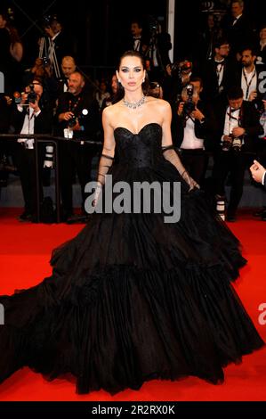 Cannes, Frankreich. 20th maggio, 2023. Kristina Liliana Chudinova bei der Premiere des Kinofilms 'Maggio Dicembre' auf dem Festival de Cannes 2023/76. Internationale Filmfestspiele von Cannes im Palais des Festivals. Cannes, 20.05.2023 Credit: Geisler-Fotopress GmbH/Alamy Live News Foto Stock