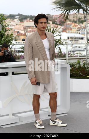 21 maggio 2023, Cannes, Cote d'Azur, Francia: CHARLES MELTON partecipa alla fotocall di 'maggio dicembre' durante il 76th° Festival annuale del cinema di Cannes al Palais des Festivals il 21 maggio 2023 a Cannes, Francia (Credit Image: © Mickael Chavet/ZUMA Press Wire) SOLO PER USO EDITORIALE! Non per USO commerciale! Foto Stock