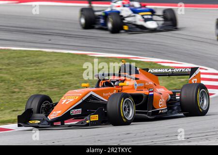 21st maggio 2023; circuito di Barcellona-Catalunya, Barcellona, Catalogna, Spagna: 6 ore di Barcellona, Day 2; Dilano Van T Hoff (NED) alla guida del Campionato europeo Regionale di Formula MP Motorsport by Alpine Credit: Action Plus Sports Images/Alamy Live News Foto Stock