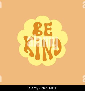 Sia scrittura gentile nel disegno isolato groovy di stile Illustrazione Vettoriale