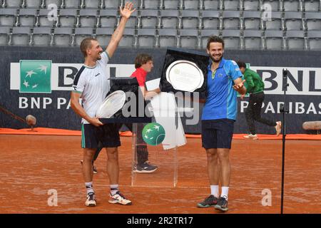 Roma, . 21st maggio, 2023. Hugo NYS, Jan Zielinski vince la doppia finale durante gli internazionali BNL d'Italia 2023 a Foro Italico, 21th maggio 2023 Fotografo01 Credit: Independent Photo Agency/Alamy Live News Foto Stock