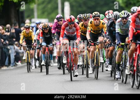 Bergamo, Italia. 21st maggio, 2023. BERGAMO, ITALIA - MAGGIO 21: Michel Hessmann di Germania e Team Jumbo-Visma in occasione del giro d'Italia 106th, tappa 15 a 195km tappa da Seregno a Bergamo/#UCIWT/il 2023 21 Maggio 2023 a Seregno, Italia. Photo Tiziano Ballabio Credit: Live Media Publishing Group/Alamy Live News Foto Stock