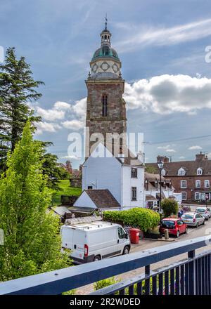 Esterno e giardino dell'Upton Heritage Centre. Upton su Severn. Foto Stock