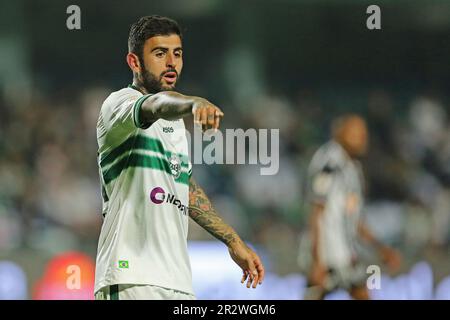 20th maggio 2023: Stadio Couto Pereira, Curitiba, Paraná, Brasile: Calcio brasiliano Della A-League, Coritiba contro Atlético Mineiro; Liziero di Coritiba Foto Stock