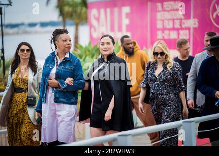 Cannes, Francia, 21th maggio 2023, Lily Gladstone partecipa al 76th° festival annuale del cinema di Cannes al Palais des Festivals (Credits photo: Giovanna Onofri) Foto Stock