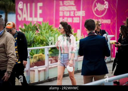 Cannes, Francia, 21th maggio 2023, Marion Cotillard partecipa al 76th° festival annuale del cinema di Cannes al Palais des Festivals (Credits photo: Giovanna Onofri) Foto Stock