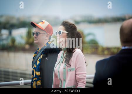 Cannes, Francia, 21th maggio 2023, Marion Cotillard partecipa al 76th° festival annuale del cinema di Cannes al Palais des Festivals (Credits photo: Giovanna Onofri) Foto Stock