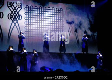 Cluj Napoca, Romania. 18th maggio, 2023. Michael Flatley's Lord of the Dance: 25 anni di ovazioni in piedi, Cluj-Napoca, 18 maggio 2023 (Foto di Flaviu Buboi/NurPhoto) Credit: NurPhoto SRL/Alamy Live News Foto Stock