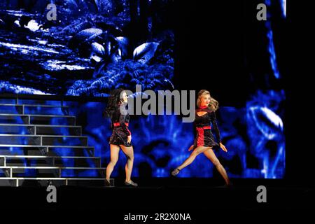 Cluj Napoca, Romania. 18th maggio, 2023. Michael Flatley's Lord of the Dance: 25 anni di ovazioni in piedi, Cluj-Napoca, 18 maggio 2023 (Foto di Flaviu Buboi/NurPhoto) Credit: NurPhoto SRL/Alamy Live News Foto Stock