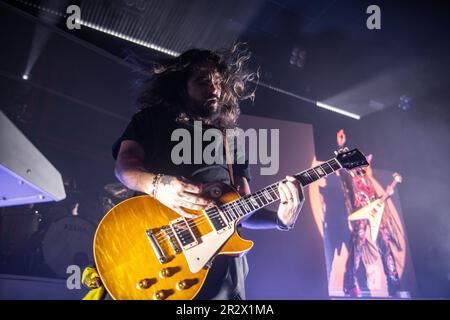 Tokio Hotel che si esibisce alla Sala Apolo, Barcellona, 12 maggio 2023. Fotografo: ALE Espaliat Foto Stock