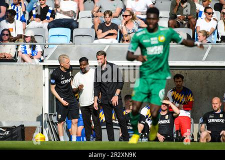 William Lundin allenatore dell'IFK Göteborg durante la partita nella Allsvenskan tra Göteborg e Hammarby a Gamla Ullevi a Gothenburg il 1 gennaio 2012 Foto Stock