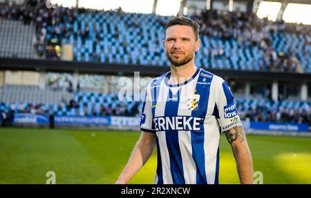 Marcus Berg di IFK Göteborg durante la partita nella Allsvenskan tra Göteborg e Hammarby a Gamla Ullevi a Gothenburg il 21 maggio 2023 Foto Stock