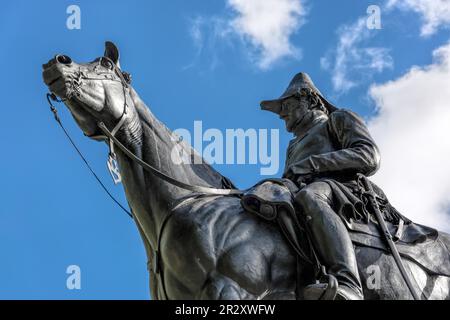 Monumento del Duca di Wellington a Londra Foto Stock