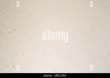 Fine sabbia bianca texture e sfondo. Spiaggia di sabbia Foto Stock