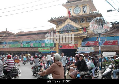 Binh Tay Market, Sai Gon, ho chi Minh, Vietnam. 越南旅游, वियतनाम पर्यटन, 베트남 관광, ベトナム観光, ឌូលីច វៀតណាម, Foto Stock