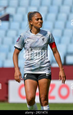 Birmingham, Inghilterra. 21 maggio 2023. Taylor Hinds di Liverpool durante la partita della Super League di Barclays Women tra Aston Villa e Liverpool al Villa Park di Birmingham, Inghilterra, Regno Unito, il 21 maggio 2023. Credit: Duncan Thomas/Majestic Media/Alamy Live News. Foto Stock