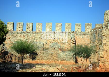 Castello di Alanya. Foto Stock