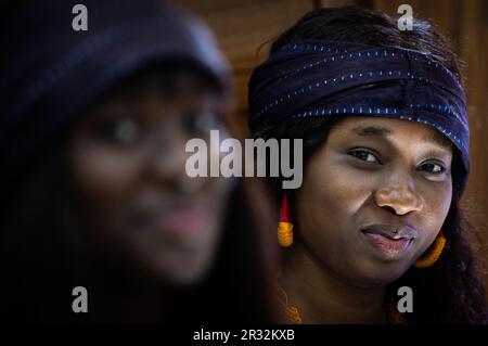 Dakar, Senegal. 22nd maggio, 2023. Immagine ripresa durante gli anni 'G3 all'Universite Cheikh anta DIOP de Dakar (UCAD), il primo giorno di una missione economica nella repubblica del Senegal, a Dakar, Senegal, lunedì 22 maggio 2023. BELGA PHOTO BENOIT DOPPAGNE Credit: Belga News Agency/Alamy Live News Foto Stock