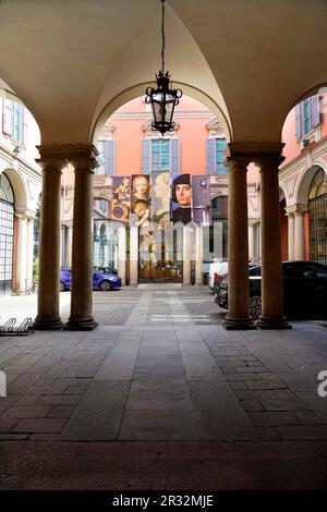 Il Museo Poldi Pezzoli è una casa museale situata in via Manzoni, Milano, Lombardia, Italia, Europa Foto Stock