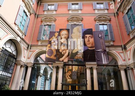 Il Museo Poldi Pezzoli è una casa museale situata in via Manzoni, Milano, Lombardia, Italia, Europa Foto Stock