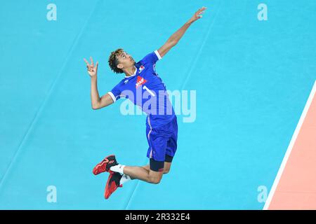 Barthélémy Chinenyeze (Francia). Campionato del mondo di pallavolo 2022. Foto Stock