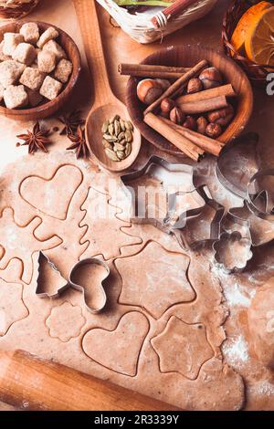 Cucina di natale Foto Stock