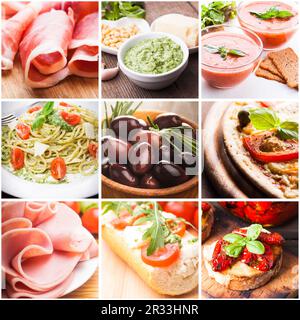 Cibo italiano Foto Stock