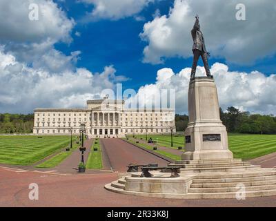 L'Assemblea dell'Irlanda del Nord a Stormont, Belfast, Irlanda del Nord. Foto Stock