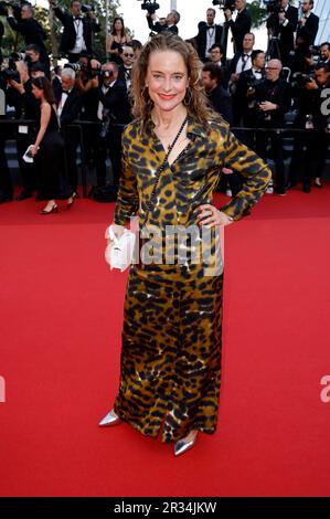 Cannes, Frankreich. 22nd maggio, 2023. Anne Ratte-Polle bei der Premiere des Kinofilms 'Club Zero' auf dem Festival de Cannes 2023/76. Internationale Filmfestspiele von Cannes im Palais des Festivals. Cannes, 22.05.2023 Credit: Geisler-Fotopress GmbH/Alamy Live News Foto Stock