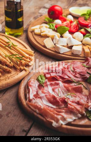 Prosciutto crudo Foto Stock