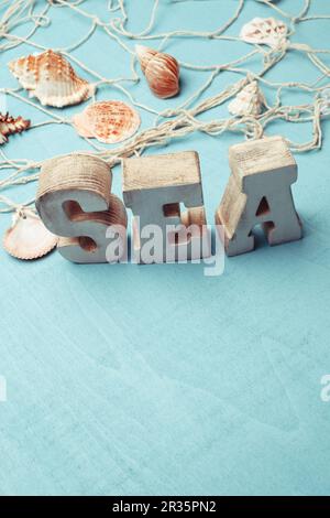 Mare decorazioni per interni Foto Stock