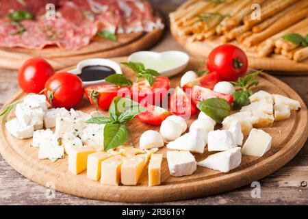 L'antipasto italiano Foto Stock