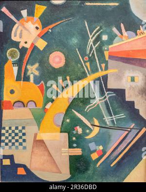 Corno, Wassily Kandinsky, 1924, Berlino, Repubblica federale di Germania. Foto Stock