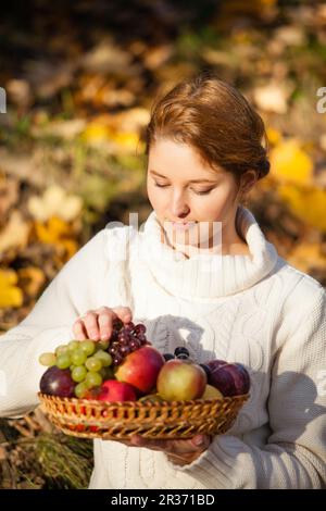 Frutti di vita ancora Foto Stock