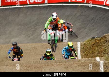 Campionati belgi di BMX 2017 Foto Stock