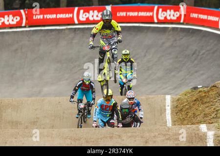 Campionati belgi di BMX 2017 Foto Stock