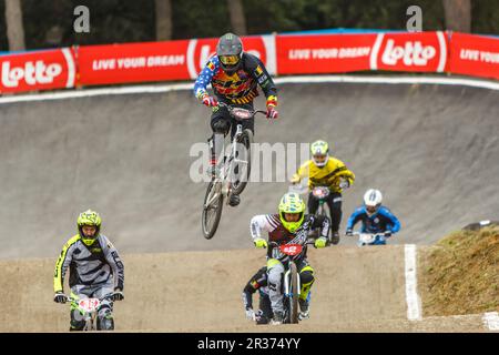 Campionati belgi di BMX 2017 Foto Stock