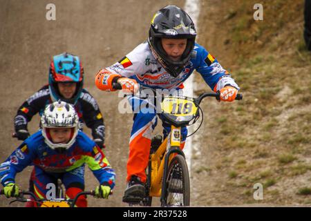 Campionati belgi di BMX 2017 Foto Stock