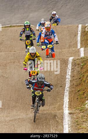 Campionati belgi di BMX 2017 Foto Stock