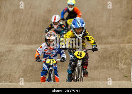 Campionati belgi di BMX 2017 Foto Stock