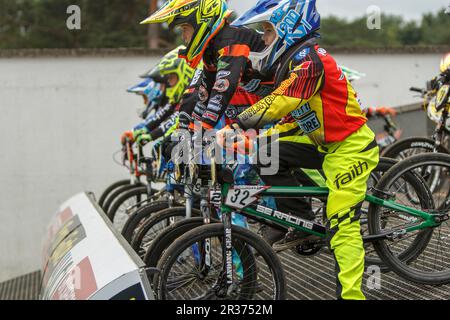 Campionati belgi di BMX 2017 Foto Stock