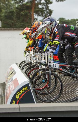 Campionati belgi di BMX 2017 Foto Stock