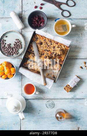 Carni macinate granola bar Foto Stock