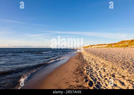 Serata sulla West Beach Foto Stock